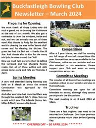 March Newsletter